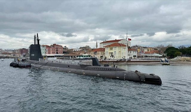 Türkiye'nin ilk denizaltı müzesi "TCG Uluçalireis" kapılarını 18 Mart'ta ziyaretçilerine açacak