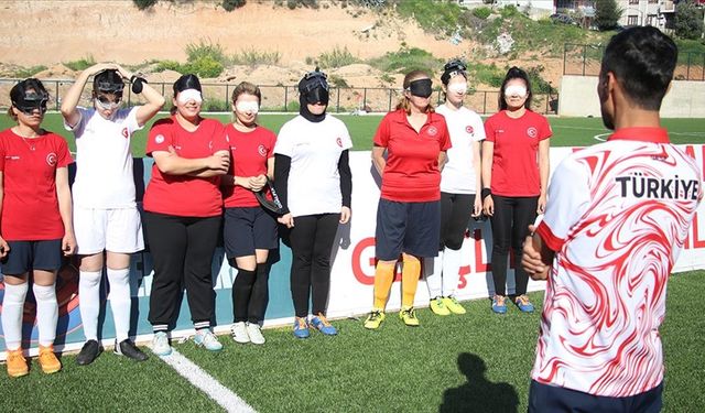 Görme Engelli Kadın Milli Futbol Takımı, başarıya kenetlendi