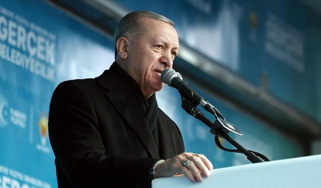 Erdoğan: Milletimiz kirli oyunun hesabını 31 Mart'ta sandıkta soracak