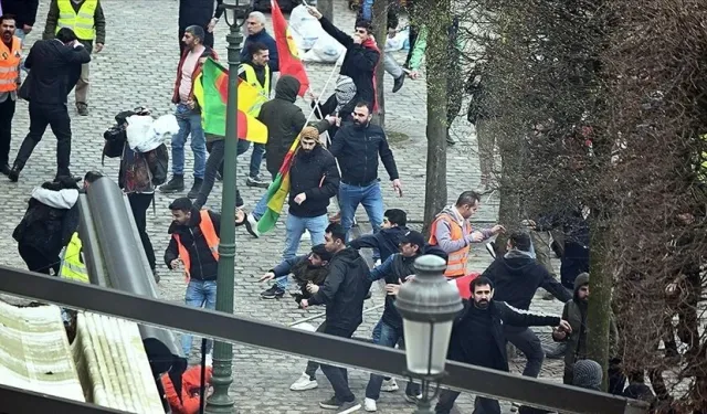 PKK yandaşları Belçika'da şiddet olaylarına devam etti