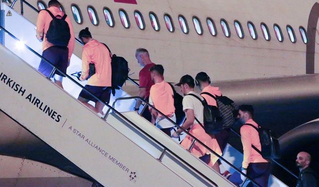 Galatasaray kafilesi Şanlıurfa'dan ayrıldı