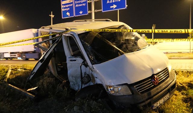 Konya'da feci kaza: 24 yaralı