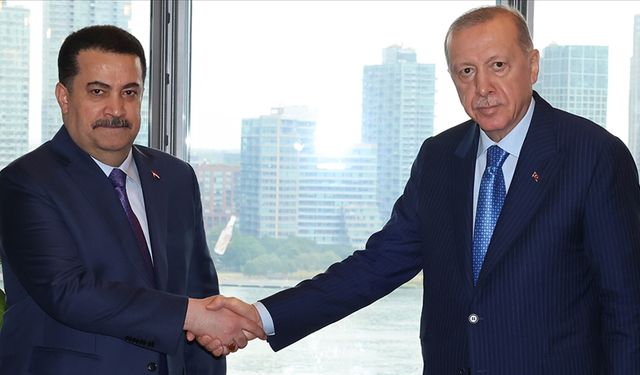 Cumhurbaşkanı Erdoğan, Irak Başbakanı Sudani'yi kabul etti