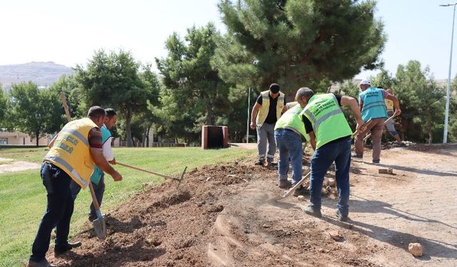 Büyükşehir’den parklarda bakım seferberliği