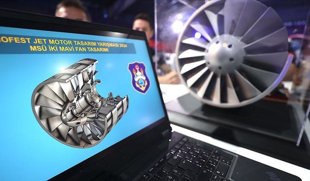 Deniz Harp Okulu öğrencilerinin "askeri turbo fan modülü" TEKNOFEST'te birinci oldu