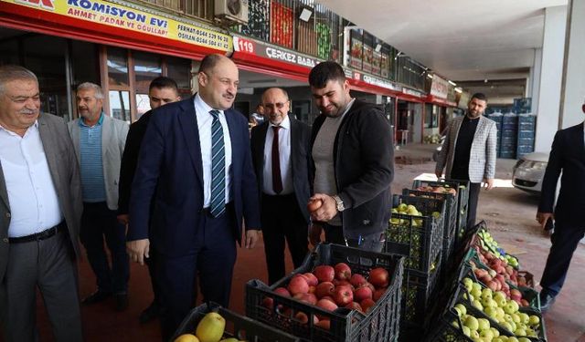 Başkan Gülpınar esnafla bir araya geldi