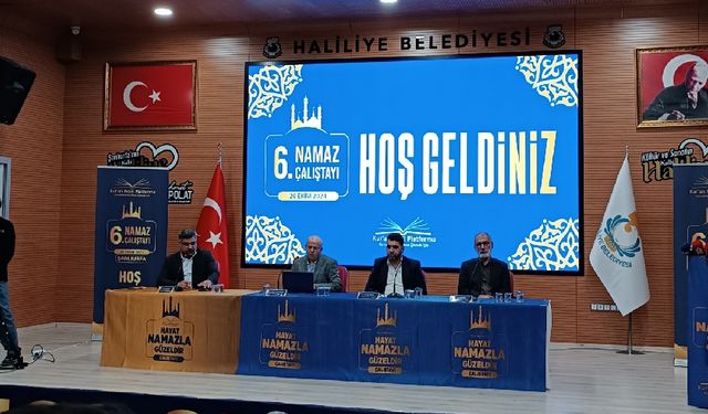 Urfa'da Namaz Çalıştayı düzenlendi