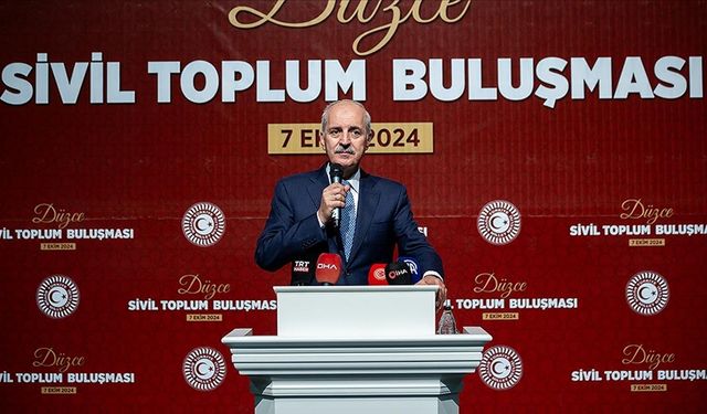 Kurtulmuş: Kim güçlüyse onun dediğinin olduğu bir dünyada güçlü olmaktan başka çaremiz yok