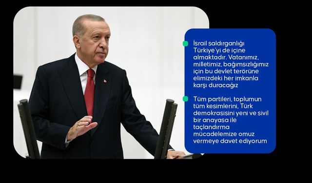 Erdoğan: Yeni anayasanın yasakçı değil özgürlükçü olması sarsılmaz ilkemizdir