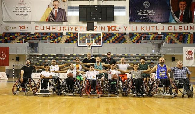 Engelli basketbolcularımız lige iyi başlamak istiyor