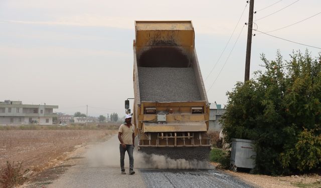 Büyükşehir’den Eyyübiye’de asfalt çalışması