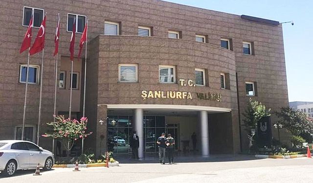 Urfa'da 3 günlük toplantı ve yürüyüş yasağı!