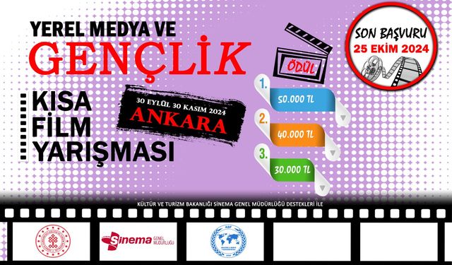 Yerel Medya ve Gençlik Kısa Film Yarışması başvuruları başladı