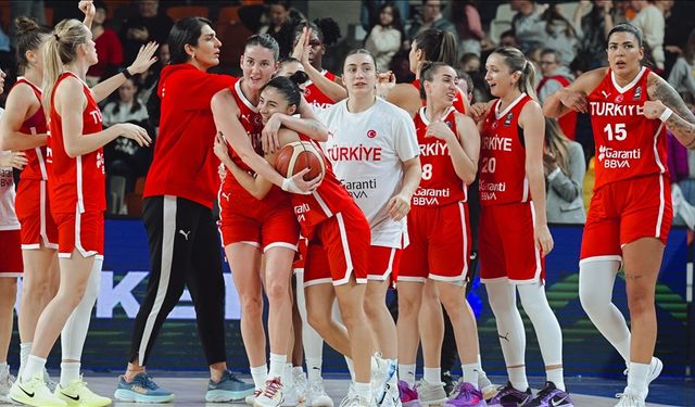 A Milli Kadın Basketbol Takımı Avrupa Şampiyonası'nda