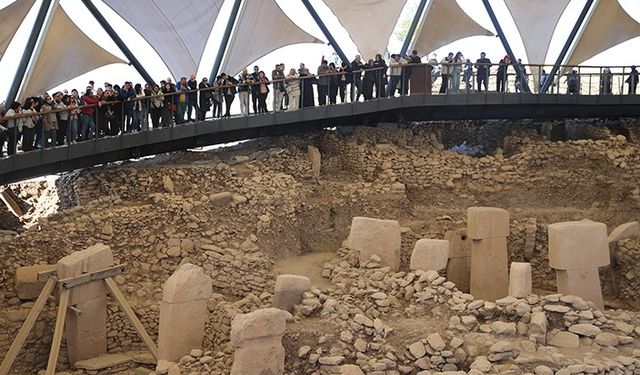 Göbeklitepe'de tatil yoğunluğu