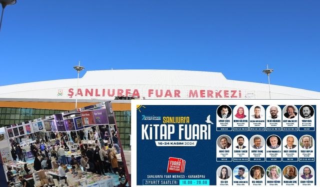 Şanlıurfa 7. Ulusal Kitap Fuarı başladı