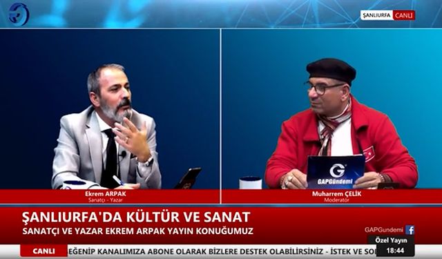 Arpak: Sayısız sanatçı yetiştiren Şanlıurfa'da, sanatçı üretimi durma noktasında!