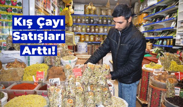 Soğuk Havaların Vazgeçilmez içecekleri:  Kış Çayı Satışları Arttı!