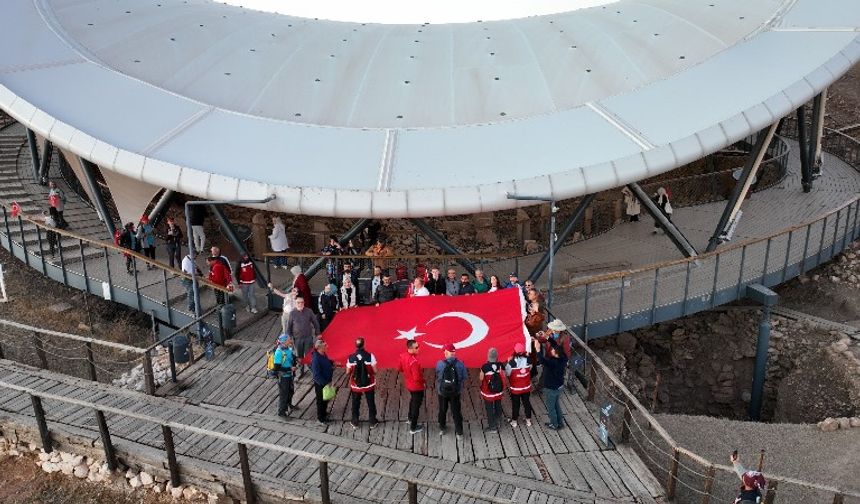 Göbeklitepe’ye Cumhuriyet yürüyüşü