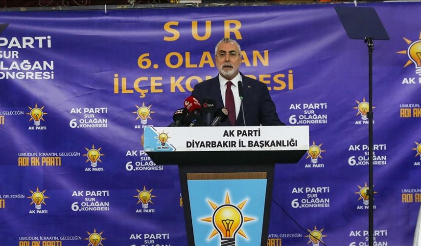 Bakan Işıkhan: Diyarbakır huzurun merkezi haline geldi