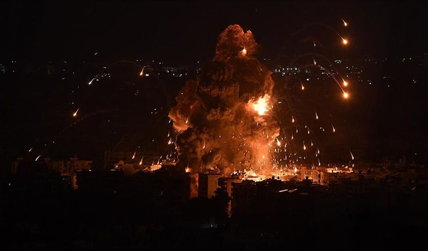 İsrail, Beyrut'u şiddetli bombalıyor!