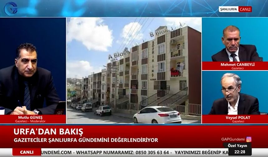 Güneş: Urfa'yı bu çirkinlikten kurtaracak tek isim M.Kasım Gülpınar'dır!