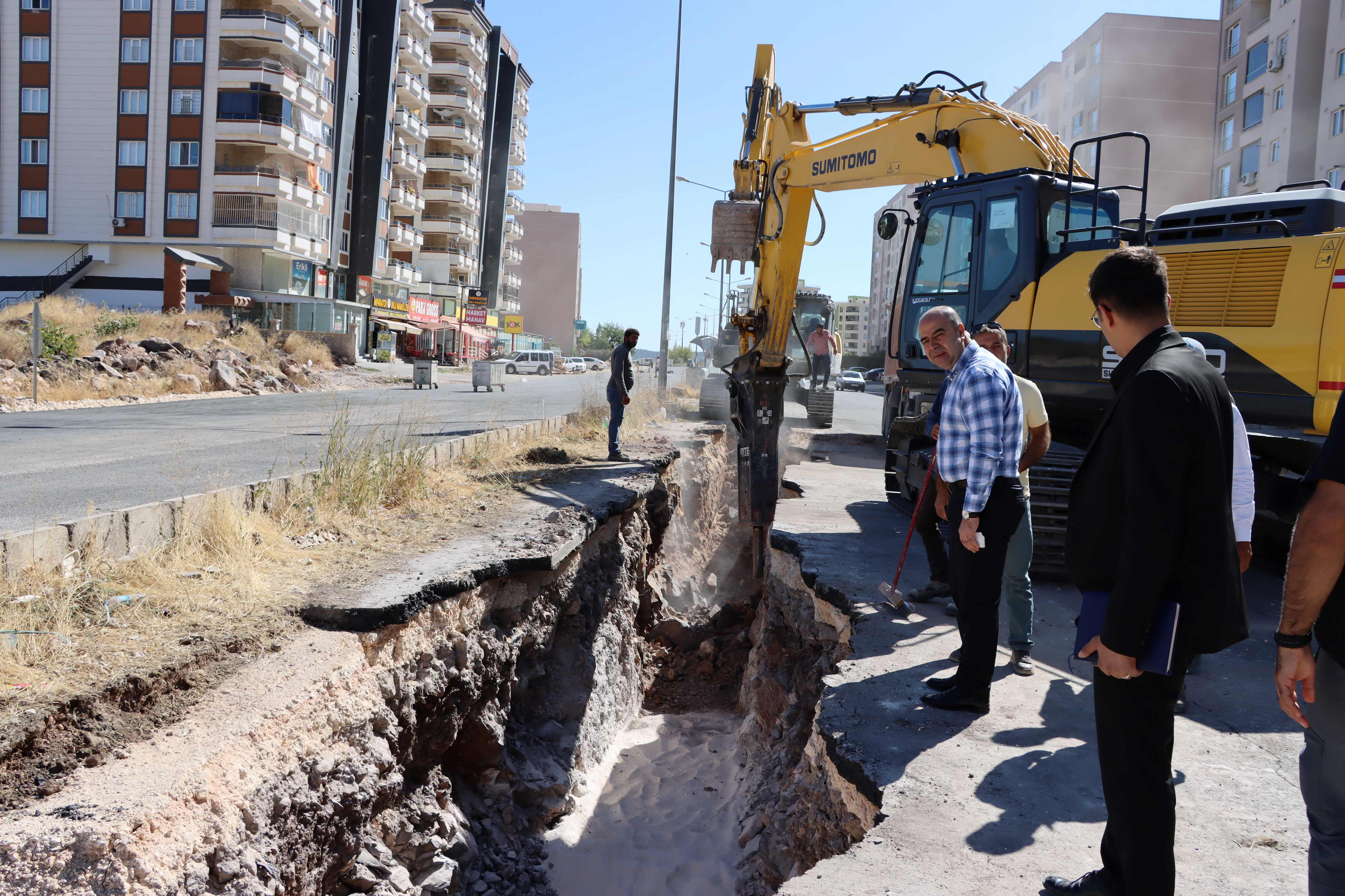 Kköprübld Karaköprü'nün Altyapısı Yenileniyor (1)