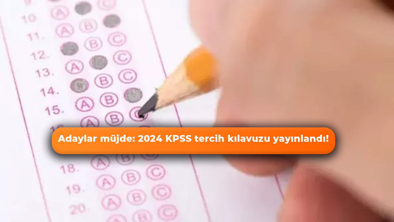 2024 Kpss Tercih Kılavuzu Indir